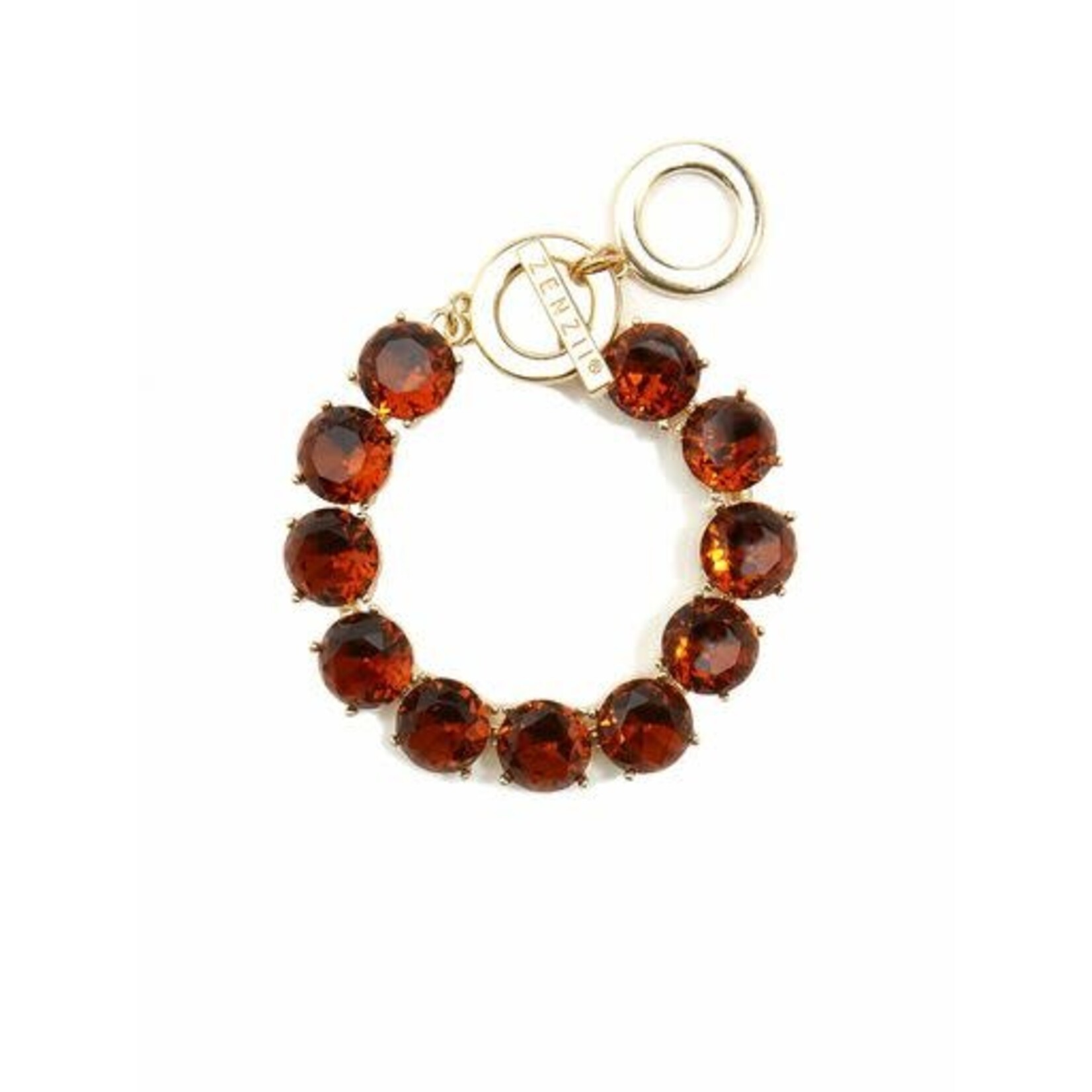 m. lynne designs topaz chunky diamond bracelet