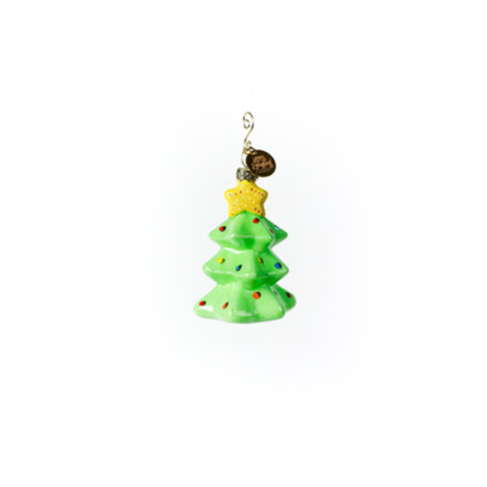 happy everything tree shaped ornament