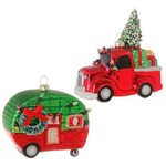 m. lynne designs truck/ camper ornament