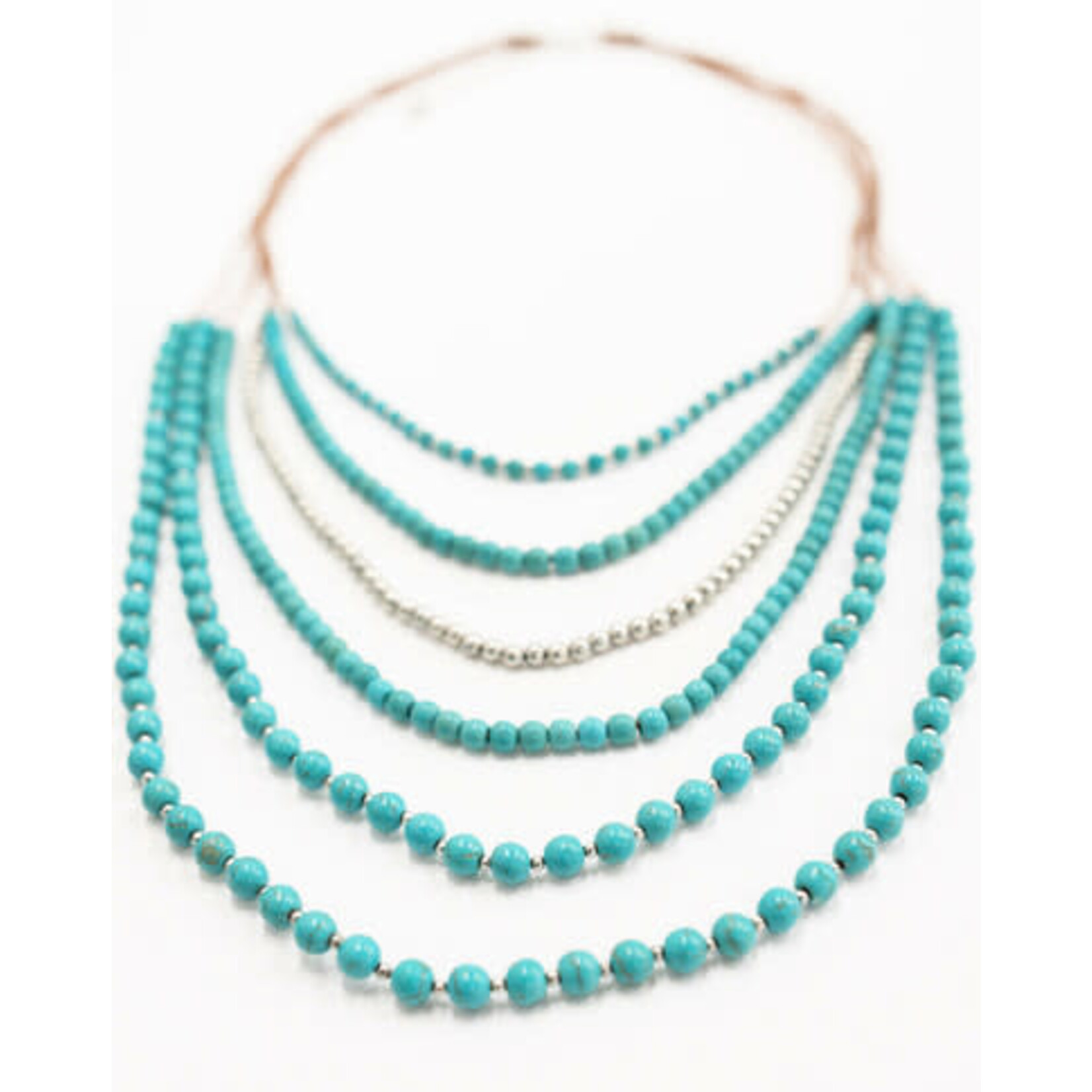 m. lynne designs turquoise callie long necklace