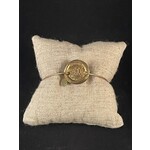 m. lynne designs turtle charm bronze bangle