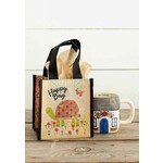 natural life turtle happy small gift bag