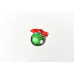 coton colors visions of sugarplums glass ornament