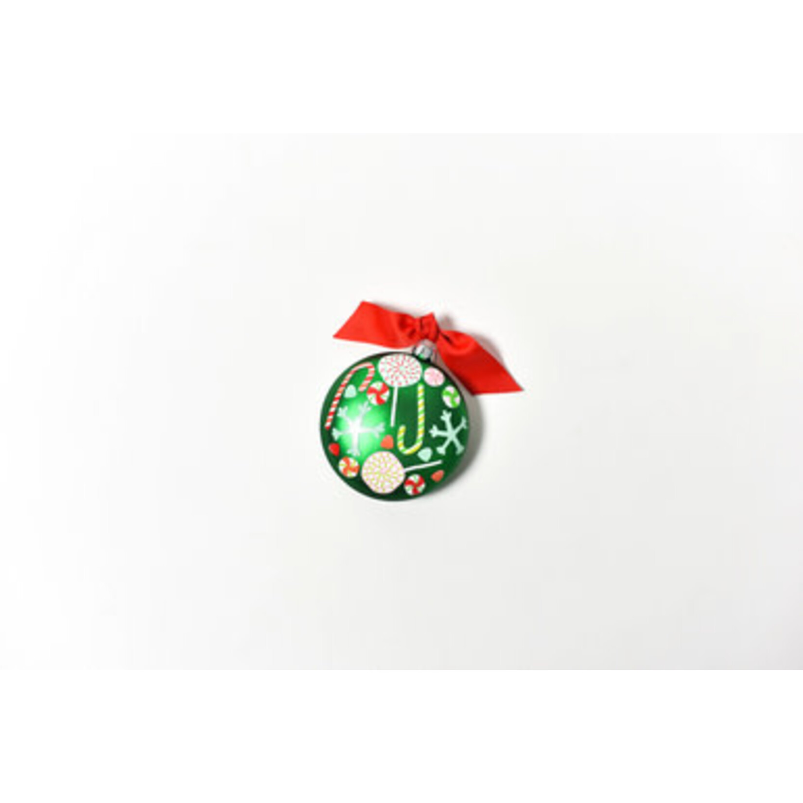 coton colors visions of sugarplums glass ornament