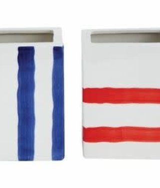 available at m. lynne designs Wall Planter with Stripes