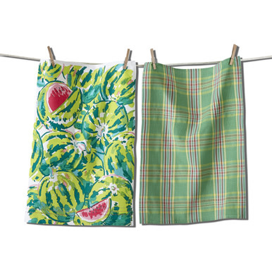 available at m. lynne designs Watermelon Dishtowel Set of Two