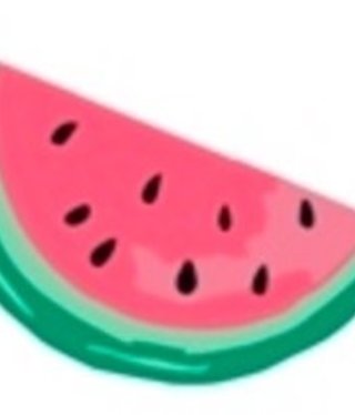available at m. lynne designs Watermelon Sticker