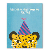 available at m. lynne designs Wearing my Pointy Hat Card