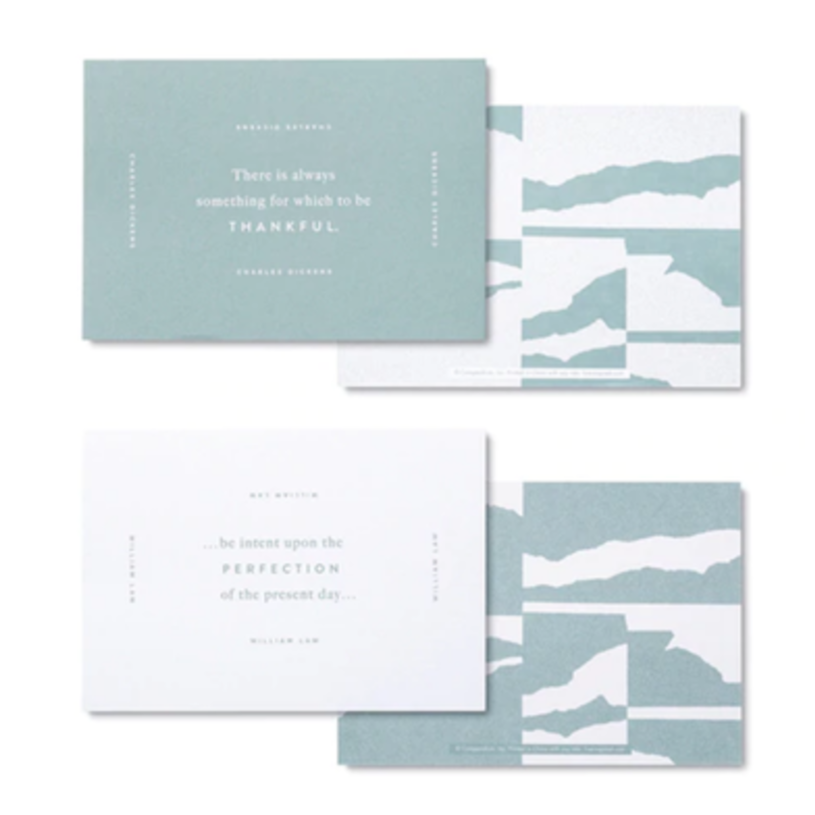 m. lynne designs welcome gratitude desktop set