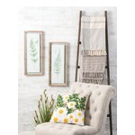 m. lynne designs white daisy pillow