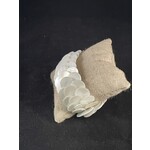 m. lynne designs white fish scale bracelet