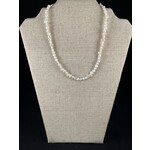 m. lynne designs white freshwater pearl necklace
