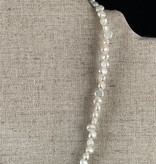 available at m. lynne designs White Freshwater Pearl Necklace