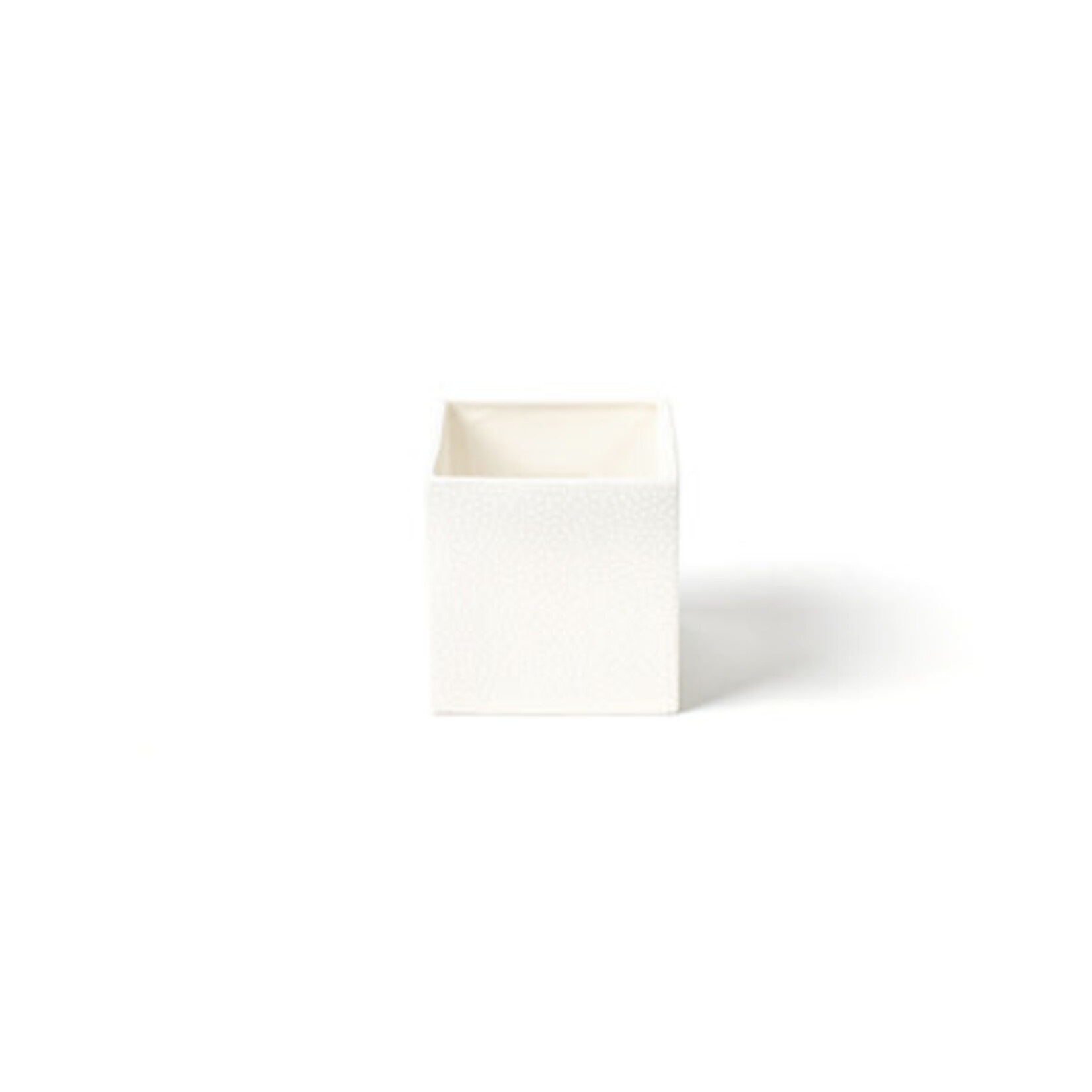 happy everything white small dot medium mini nesting cube