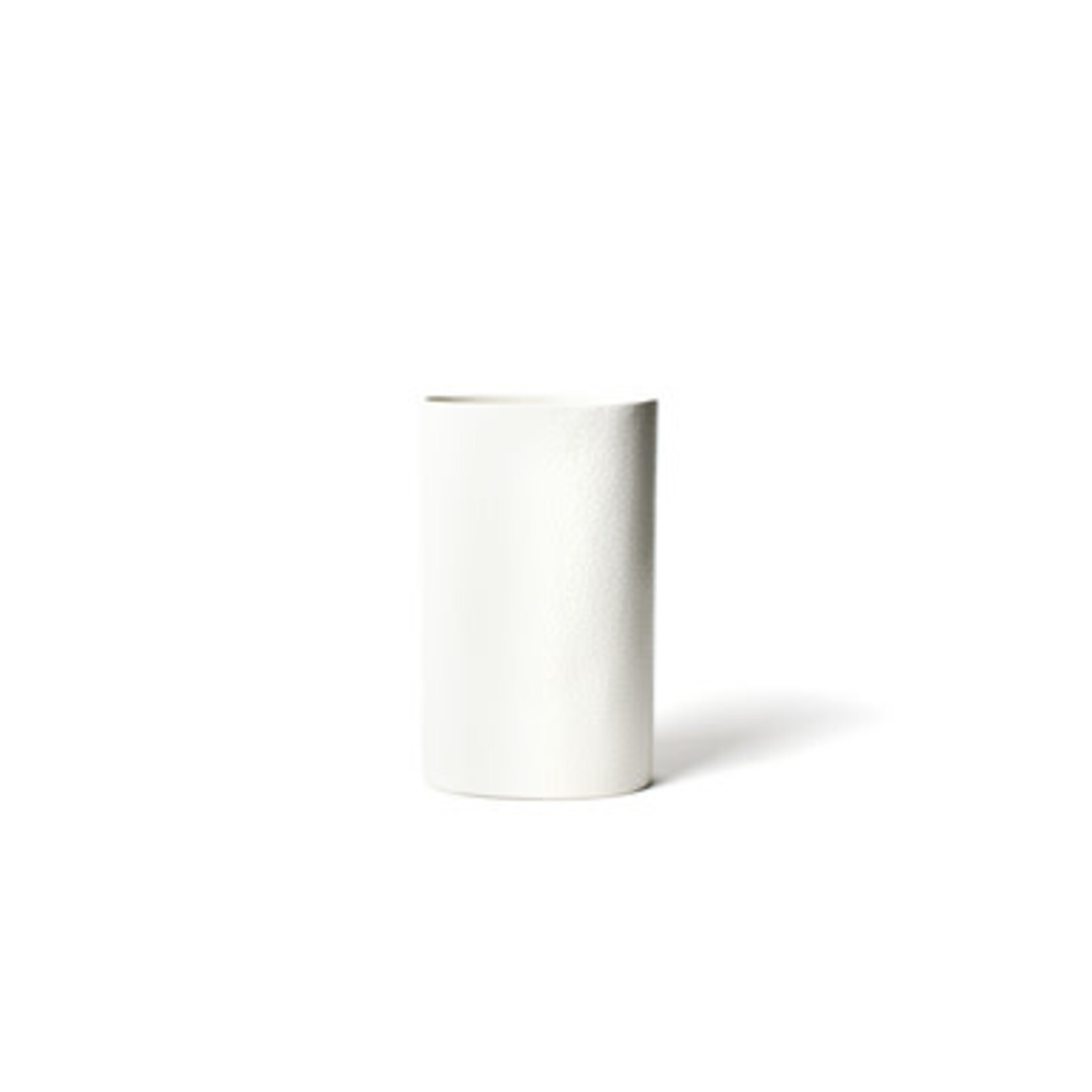 happy everything white small dot oval big vase