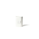 happy everything white small dot oval mini vase