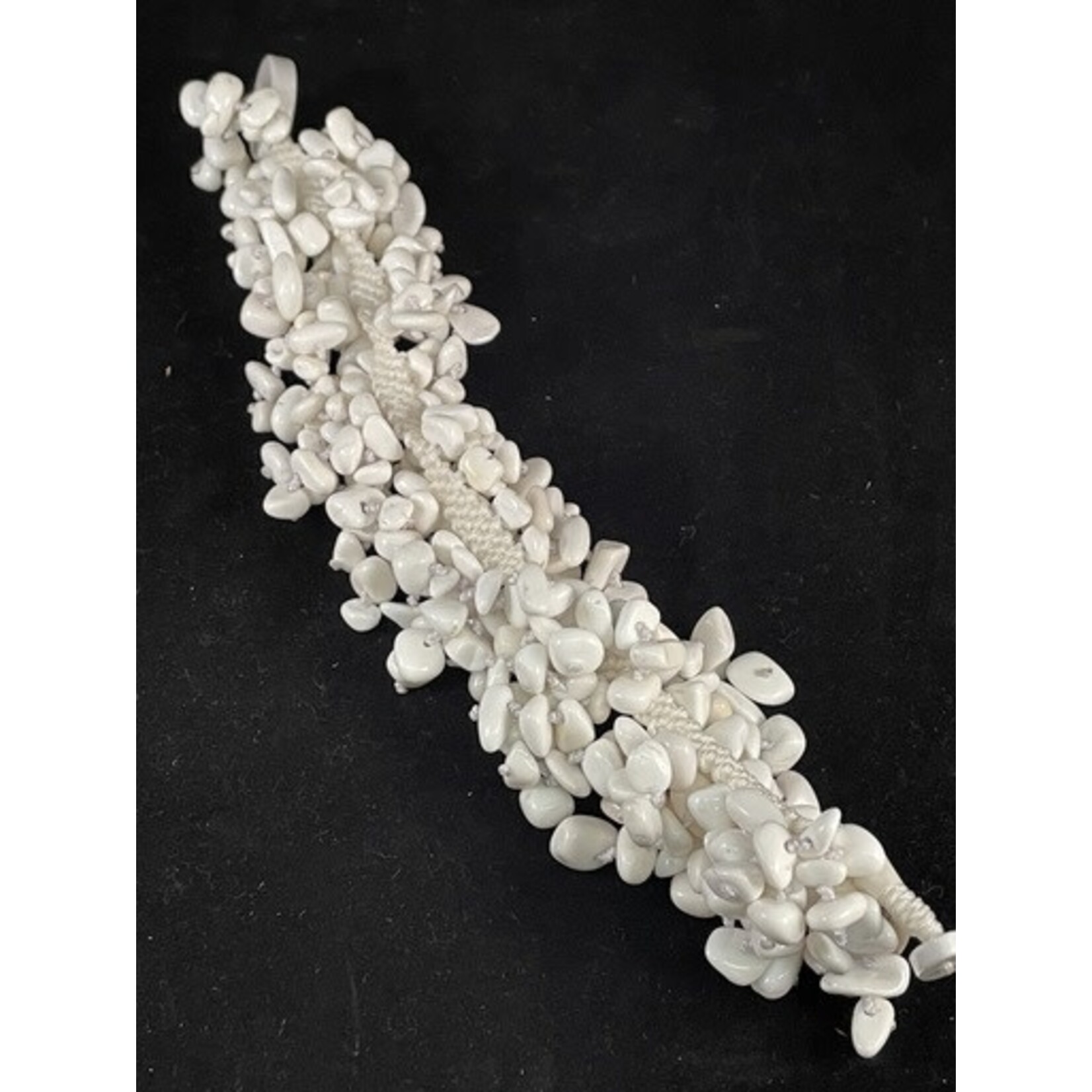 m. lynne designs white stone bracelet