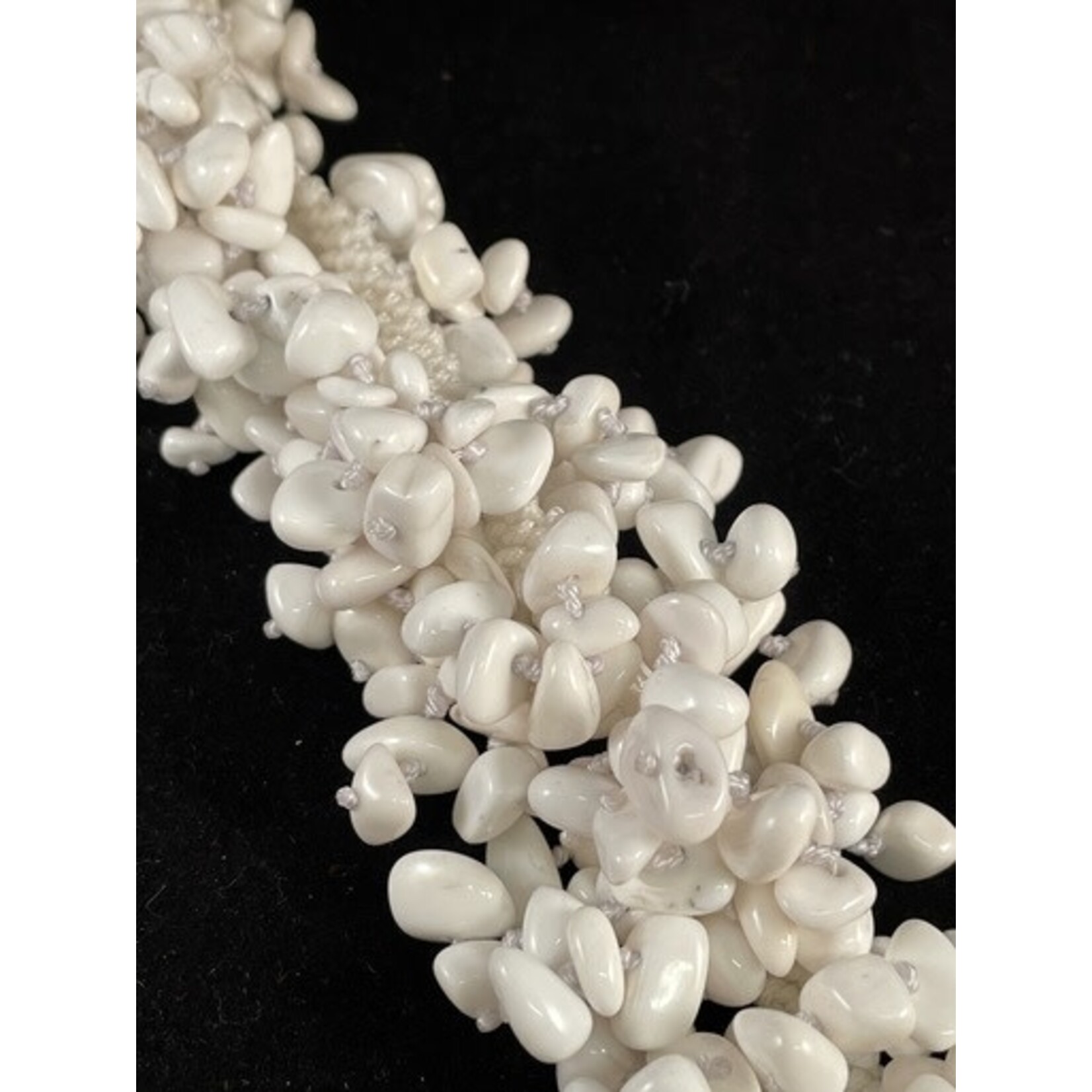 m. lynne designs white stone bracelet