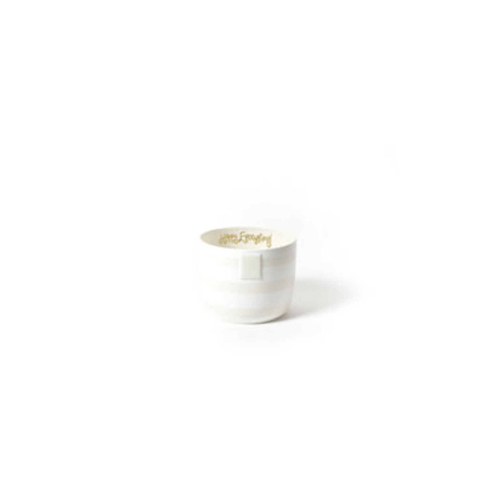 happy everything white stripe happy everything mini bowl