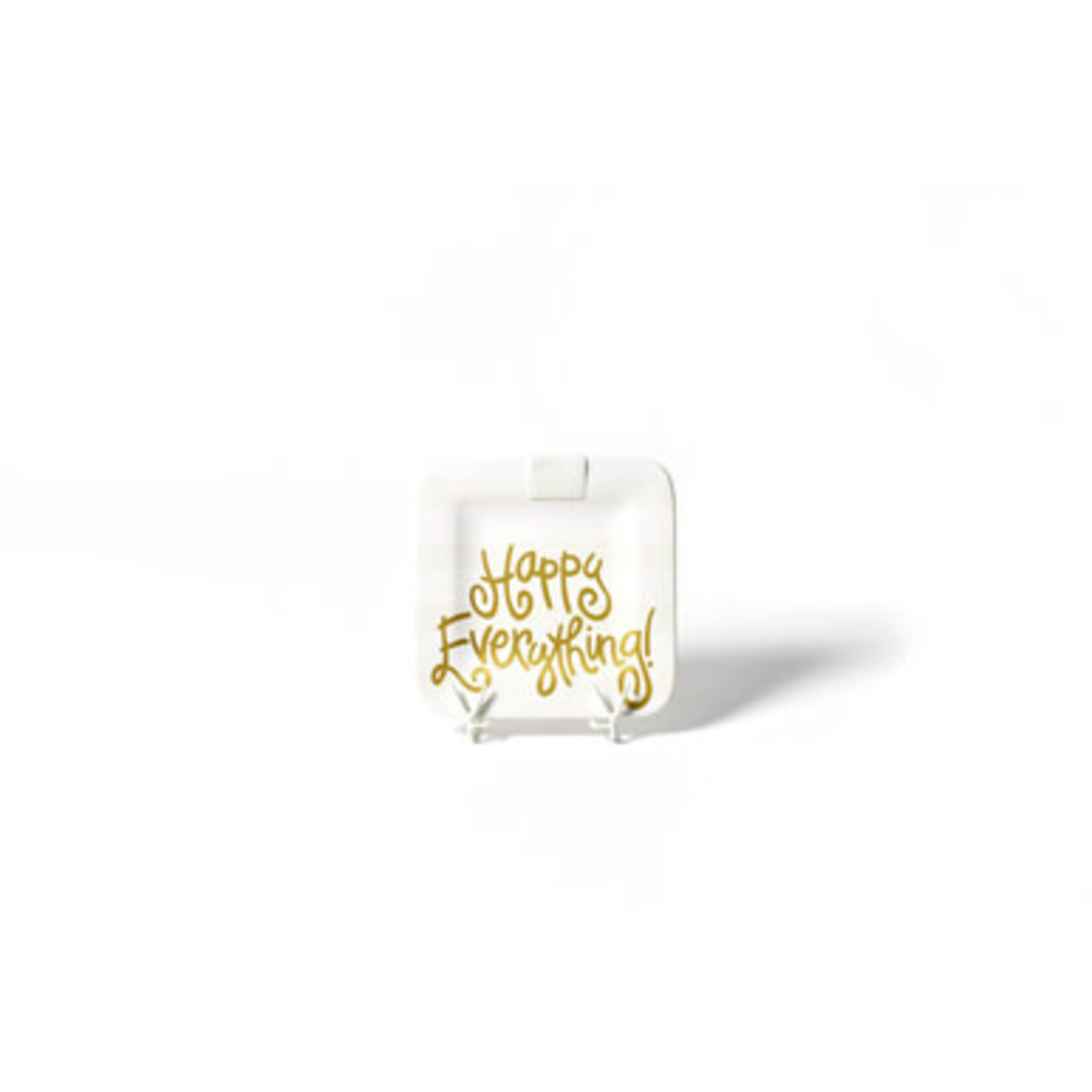 happy everything white stripe happy everything mini platter