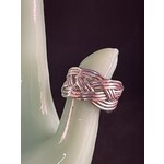 m. lynne designs wide braided ring