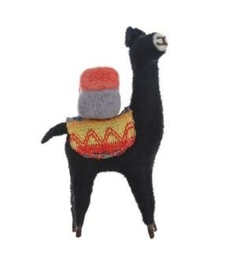 available at m. lynne designs Wool Felt Black Alpaca