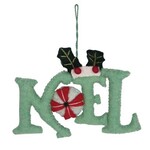 m. lynne designs wool felt noel ornament