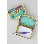 natural life world map bucket list prayer box