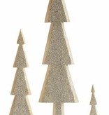 XL Wood Tree with Glitter