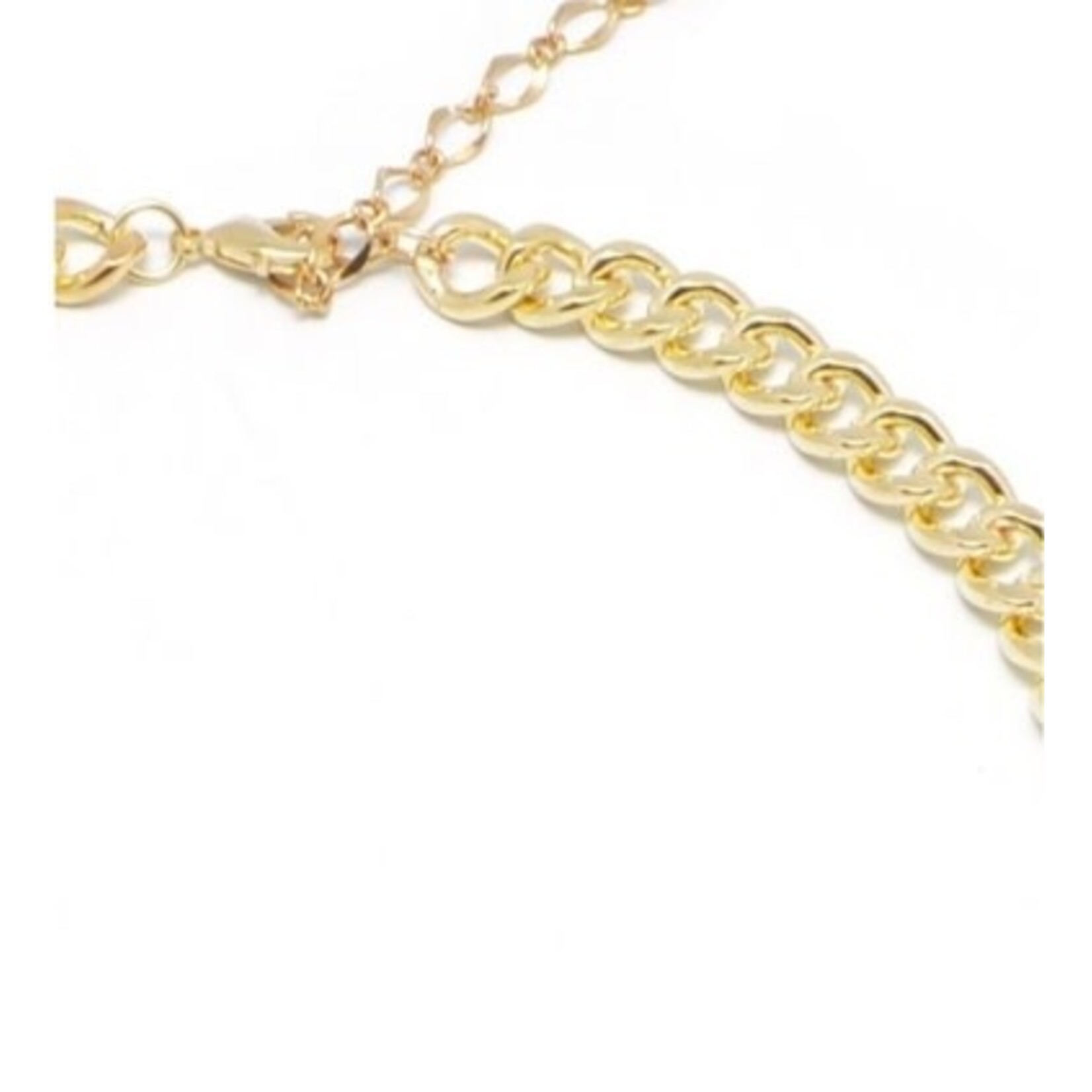 m. lynne designs yellow and diamond statement necklace