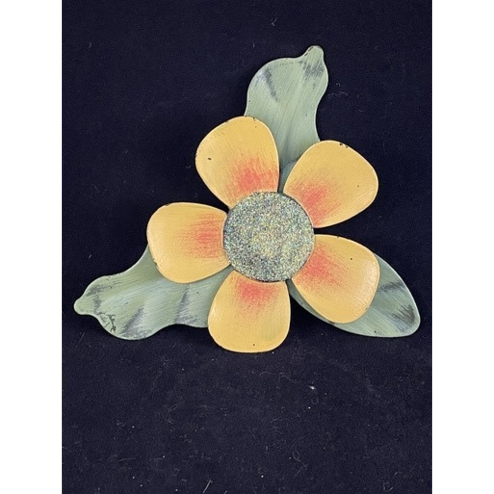 m. lynne designs yellow dogwood magnet