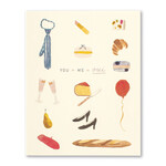m. lynne designs you + me card