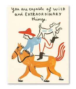 available at m. lynne designs You are Capable Card