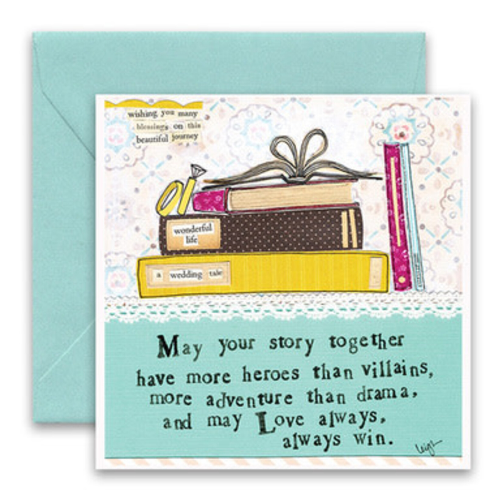 curly girl your story card