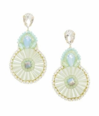 available at m. lynne designs Mint Beyond the Meadows Earring