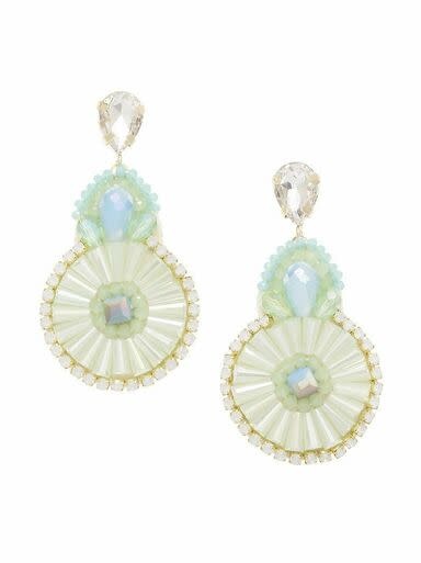 available at m. lynne designs Mint Beyond the Meadows Earring