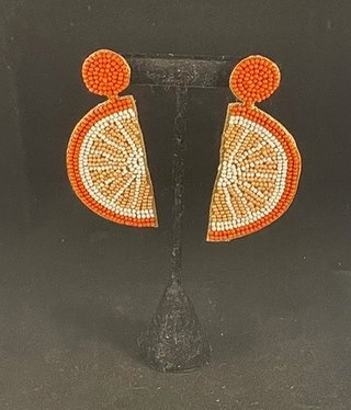 available at m. lynne designs Orange Slice Earring