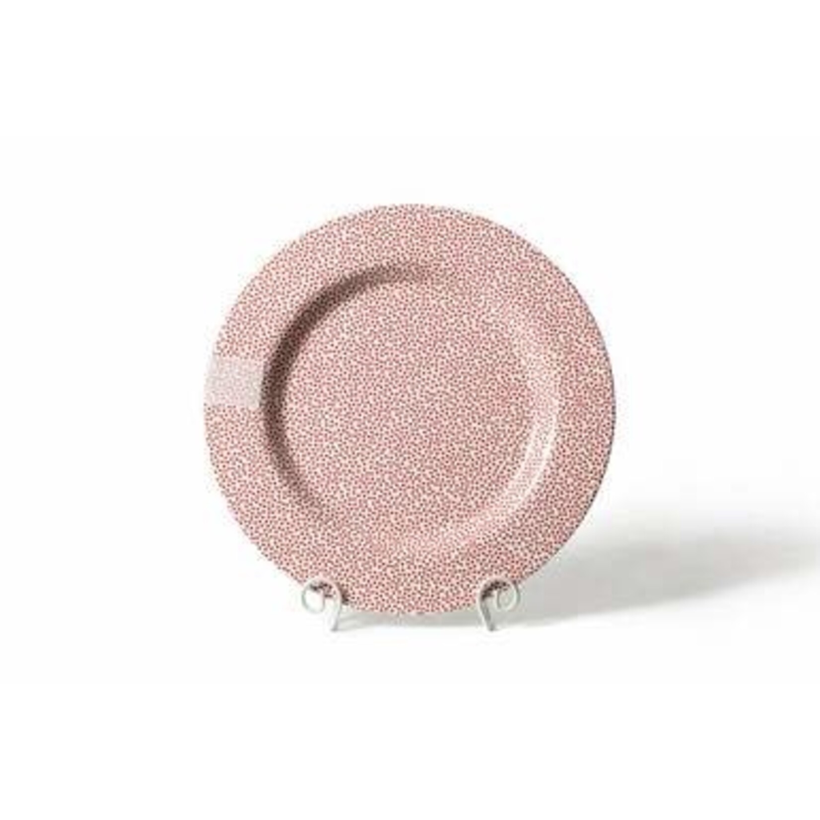 happy everything red small dot big entertaining platter