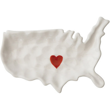 available at m. lynne designs USA Ceramic Dish