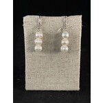m. lynne designs white baroque triple pearl earring