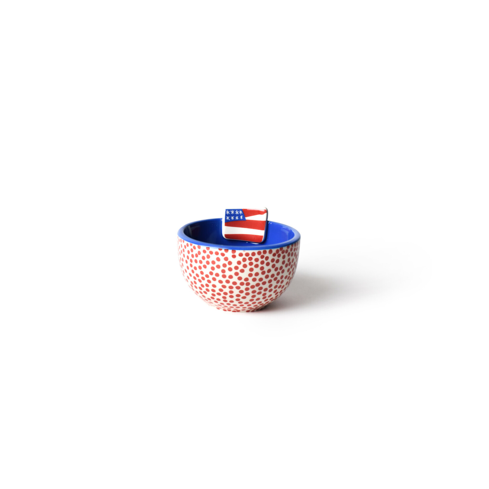 happy everything flag embellishment bowl