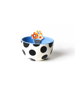 happy everything Flowers Embellishment Bowl