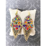m. lynne designs bright beaded ice cream earring