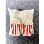 m. lynne designs beaded popcorn earring