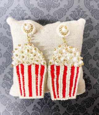 available at m. lynne designs Beaded Popcorn Earring