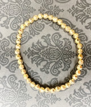 Bracelet, Gold Beaded