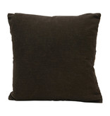 available at m. lynne designs Black Pom Scallop Pillow