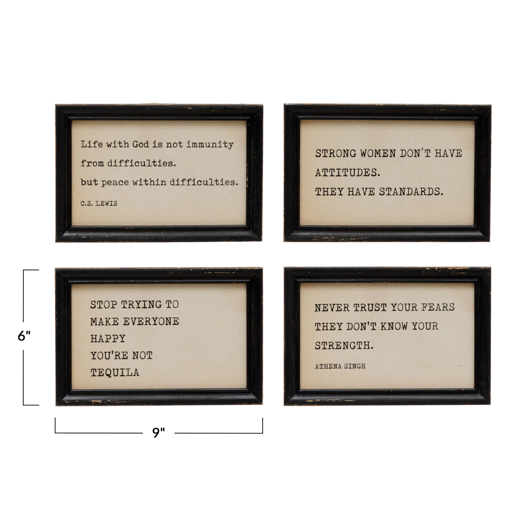 m. lynne designs framed quotes