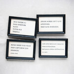 m. lynne designs framed quotes