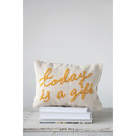 m. lynne designs today is a gift pillow